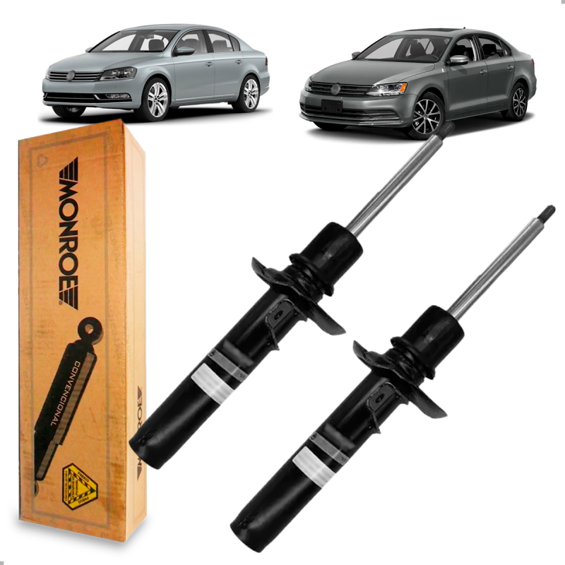 PAR AMORTECEDOR DIANTEIRO JETTA 2016 A 2020 PASSAT 2006 A 2014