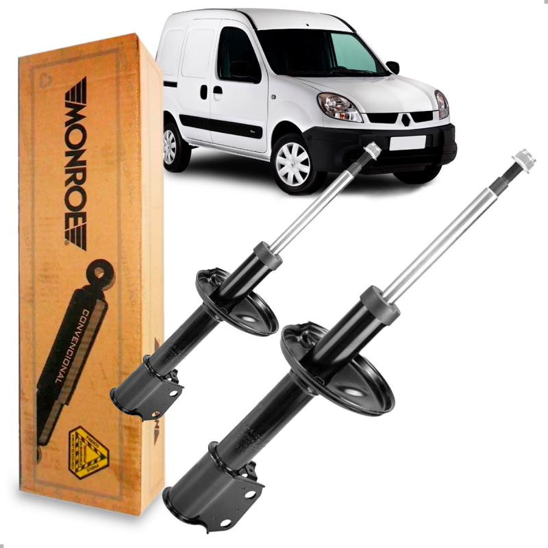PAR AMORTECEDOR DIANTEIRO KANGOO 2013 2014 2015 2016 2017 2018