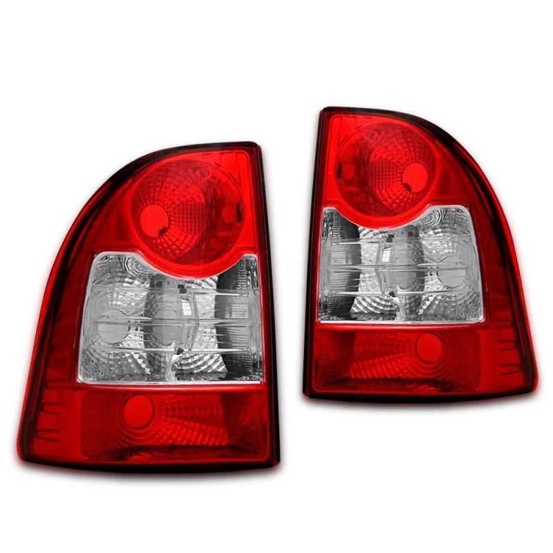 PAR LANTERNA TRASEIRA CANTO PICK-UP STRADA 2008 EM DIANTE BICOLOR