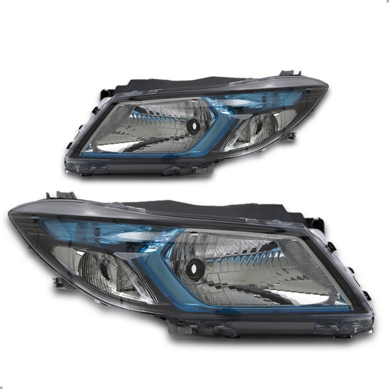 PAR FAROL ONIX PRISMA 2012 2013 2014 2015 2016 COM MOLDURA AZUL ORIGINAL
