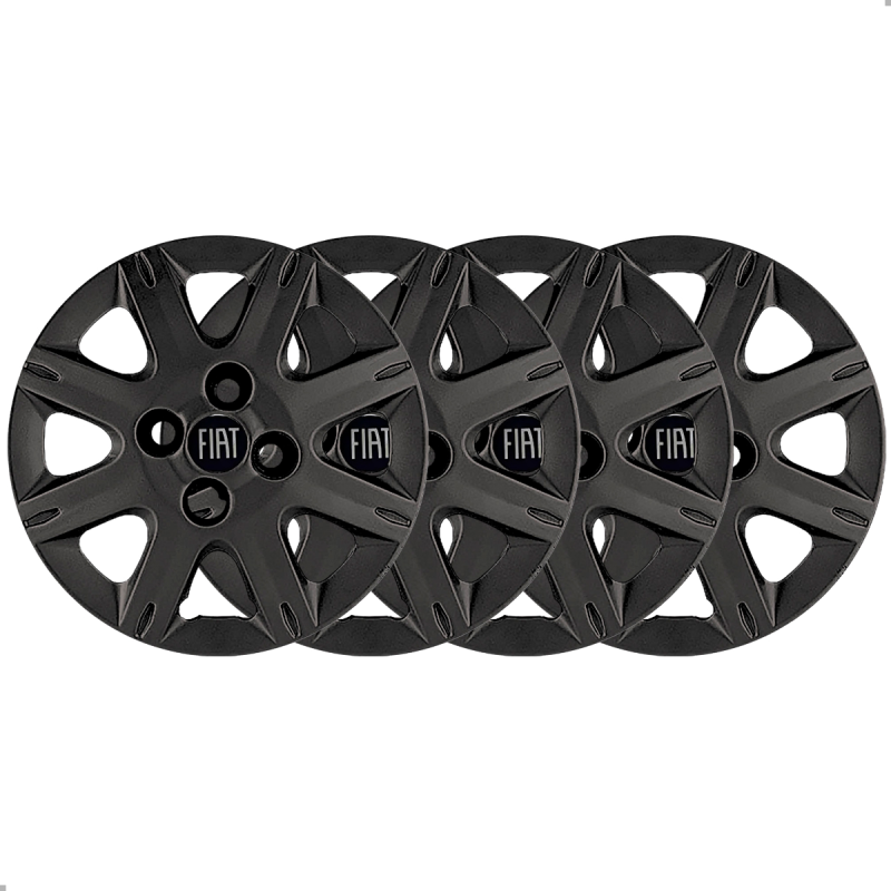 CALOTA UNO 2004 A 2012 PRETO FOSCO ARO 13