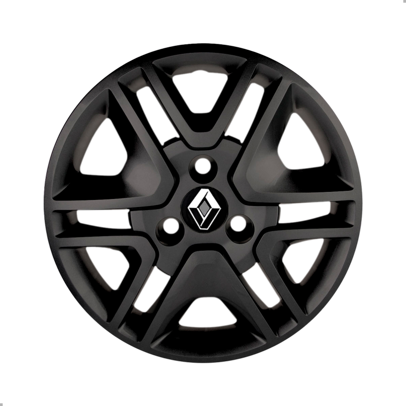 JOGO CALOTA KWID 2018 A 2020 PRETO FOSCO ARO 14