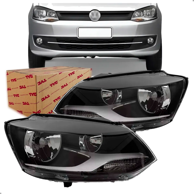 PAR FAROL CROSSFOX FOX SPACEFOX 2010 A 2014  FOCO DUPLO