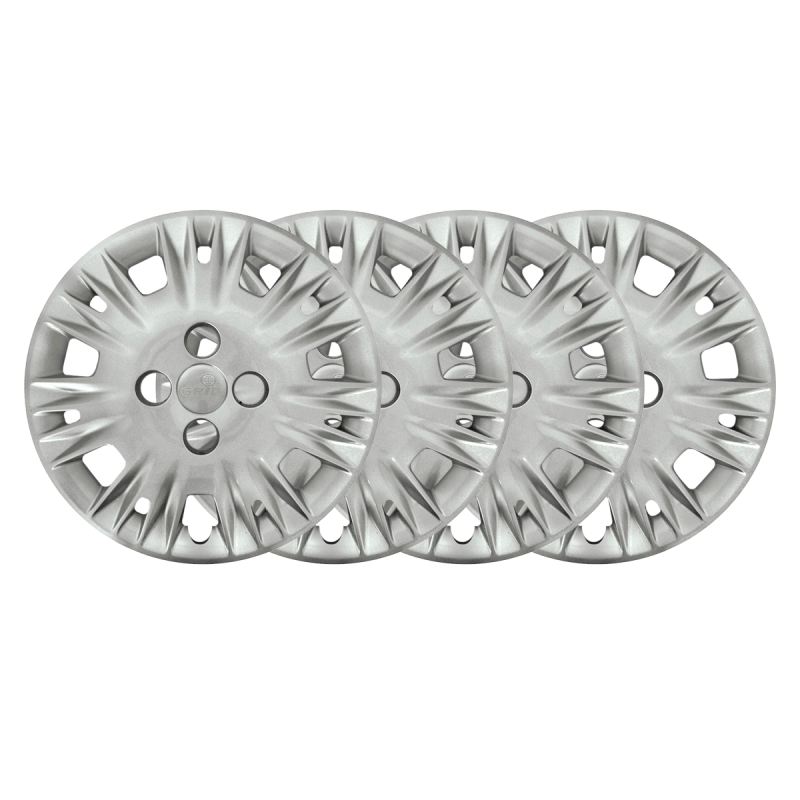 JOGO CALOTA FORD NEW FIESTA 2013 A 2016 RODA ARO 15 CUBO PADRAO