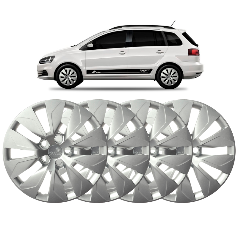 JOGO CALOTA FOX SPACEFOX 2015 A 2022 RODA ARO 15 CUBO PADRAO