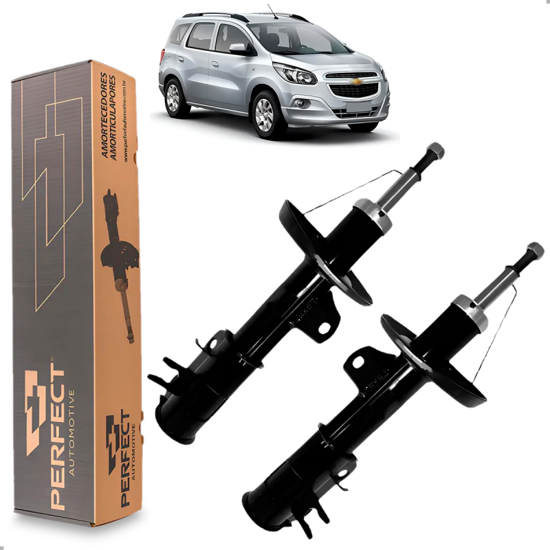 PAR AMORTECEDOR DIANTEIRO COBALT 2011 A 2022 ONIX PRISMA 2012 A 2020 SPIN 2012 A 2022