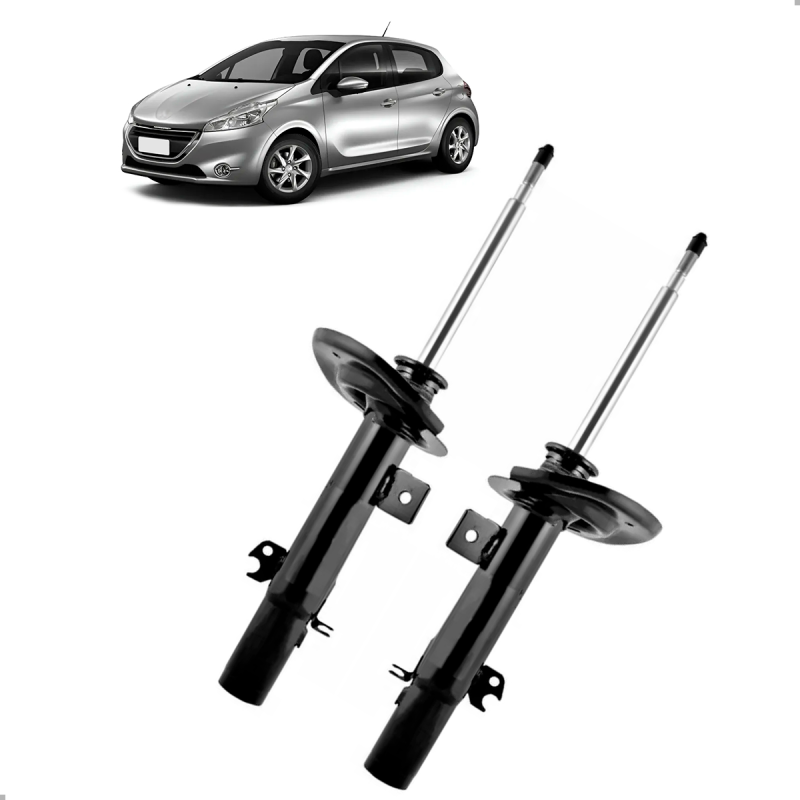 PAR AMORTECEDOR DIANTEIRO PEUGEOT 208 2013 A 2019