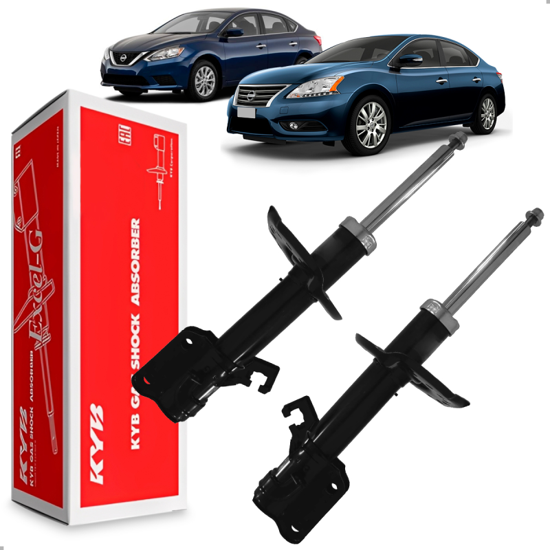 PAR AMORTECEDOR DIANTEIRO SENTRA 2014 A 2021