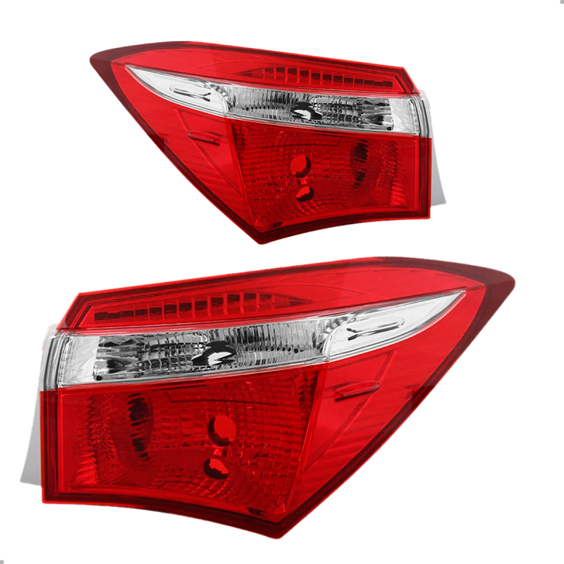 PAR LANTERNA TRASEIRA ORIGINAL COROLLA 2015 A 2017 CANTO SEM LED