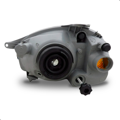 PAR FAROL CORSA CLASSIC 2000 A 2010 CROMADO CARCACA CINZA