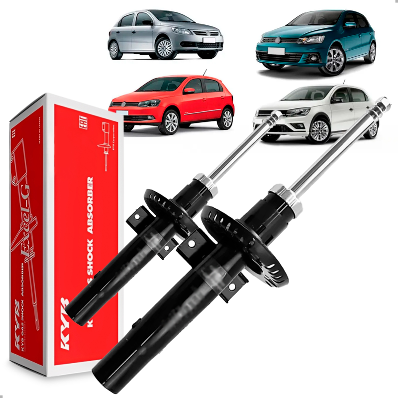 PAR AMORTECEDOR DIANT GOL G5 G6 G7 G8 2009 A 2022