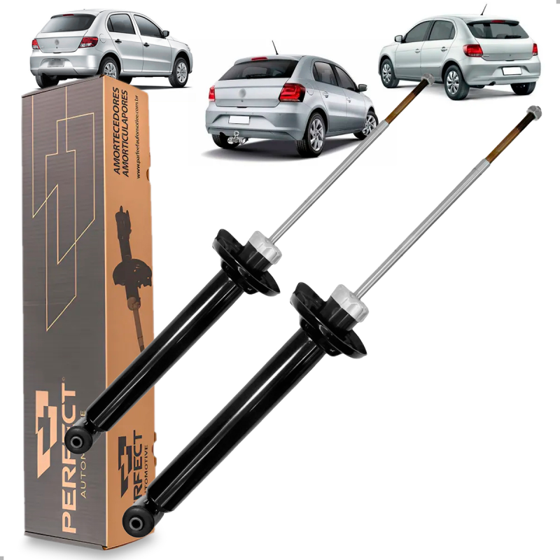 PAR AMORTECEDOR TRASEIRO GOL VOYAGE G5 G6 G7 G8 2009 A 2020