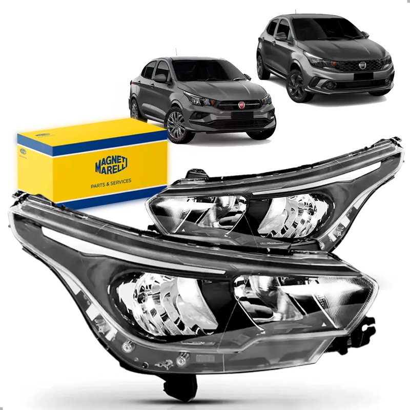 PAR FAROL ORIGINAL ARGO 2024 A 2025 SEM LED