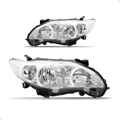 PAR FAROL COROLLA 2012 A 2014 CROMADO