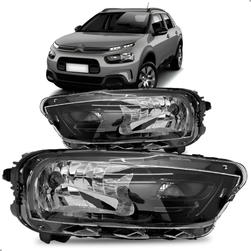 PAR FAROL ORIGINAL CITROEN C4 CACTUS 2023 A 2024 MASCARA NEGRA