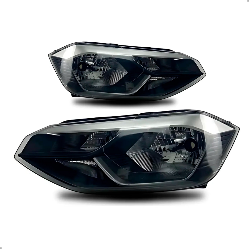 PAR FAROL POLO TRACK 2023 A 2024 MASCARA NEGRA