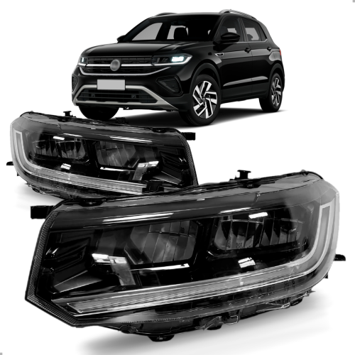 PAR FAROL T-CROSS 2025 A 2027 REGULAGEM MANUAL