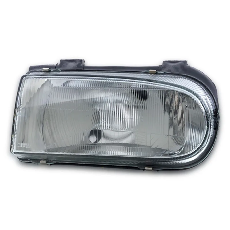 0160182 Farol Original Gol Parati Saveiro G2 Bola 1995 A 1999 Lado Direito Foco Simples Cromado