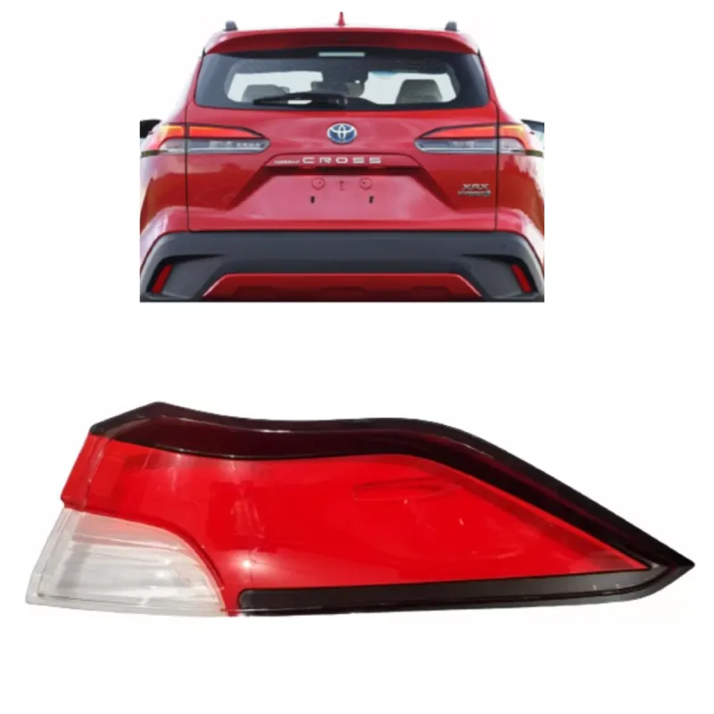 Lente Da Lanterna Traseira Corolla Cross 2021 A 2024 Lado Direito Canto (r32896)