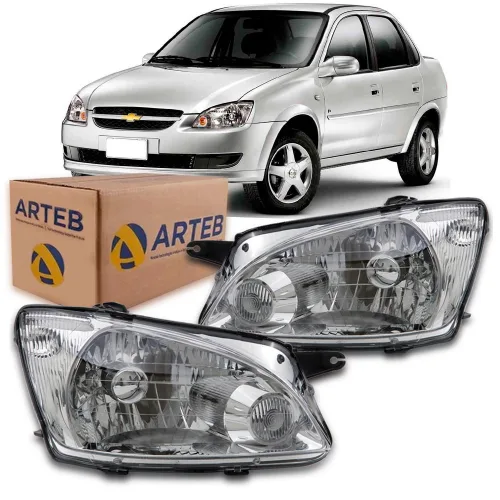 PAR FAROL ORIGINAL CORSA CLASSIC 11 2012 2013 2014 2015 2016