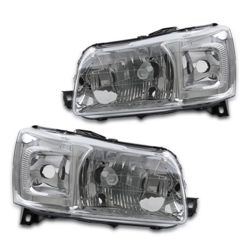 0160707 Farol Original Uno Fiorino 2004 A 2012 Lado Esquerdo Cromado