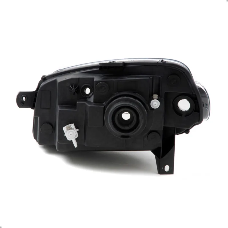 PAR FAROL UNO FIORINO 2010 A 2014 SPORTING VIVACE WAY FOCO SIMPLES MáSCARA NEGRA ORIGINAL ARTEB