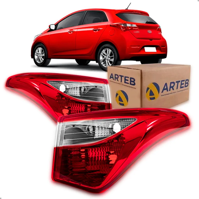 PAR LANTERNA CANTO HB20 HATCH ORIGINAL 2012 2013 2014 2015