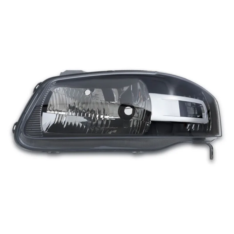 0160701 Farol Original Gol Parati Saveiro Giv G4 2006 A 2014 Lado Esquerdo Mascara Negra