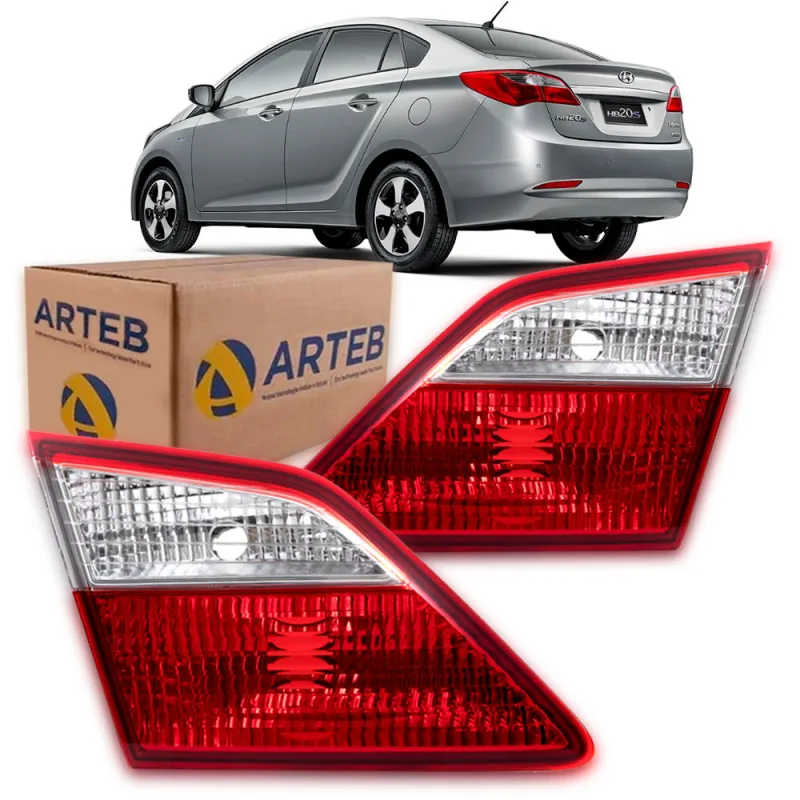 0460467 Lanterna Traseira Original Hb20s Sedan 2012 A 2019 Lado Esquerdo Tampa