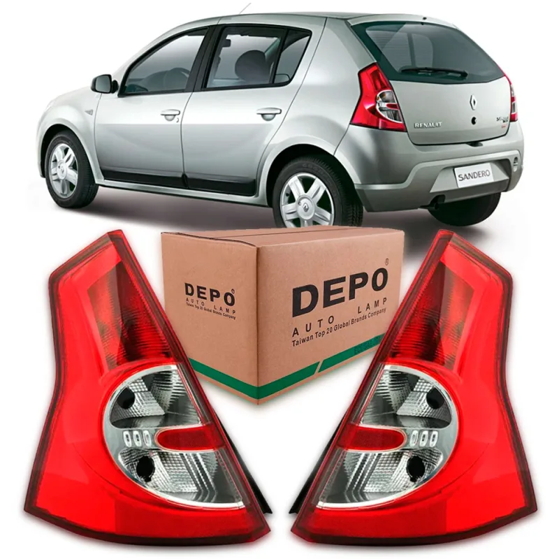 (c035315) Lanterna Traseira Sandero 2008 A 2011 Lado Direito(r17802)