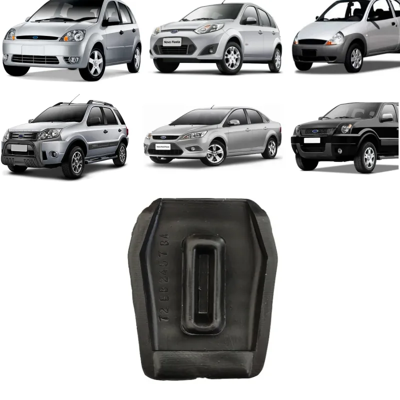Capa Pedal Embreagem/freio Ka 97/14 Escort 93/ Courier / Fiesta 00/02