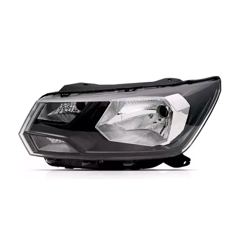 Farol Saveiro G7 2017 A 2018 Gol Voyage G8 2019 A 2022 Lado Esquerdo Com Friso Preto (r31069)
