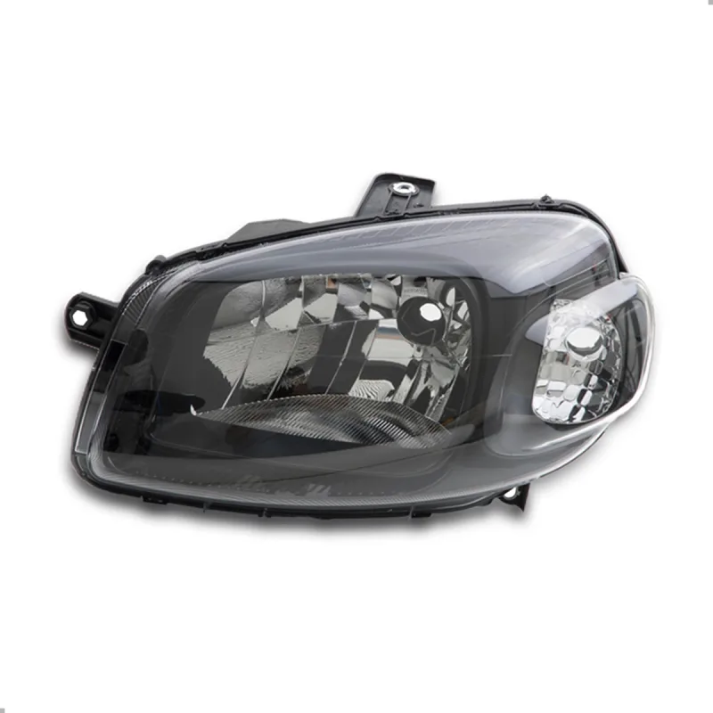 Farol Original Uno Vivace Way Sporting 2010 A 2014 Lado Esquerdo Mascara Negra