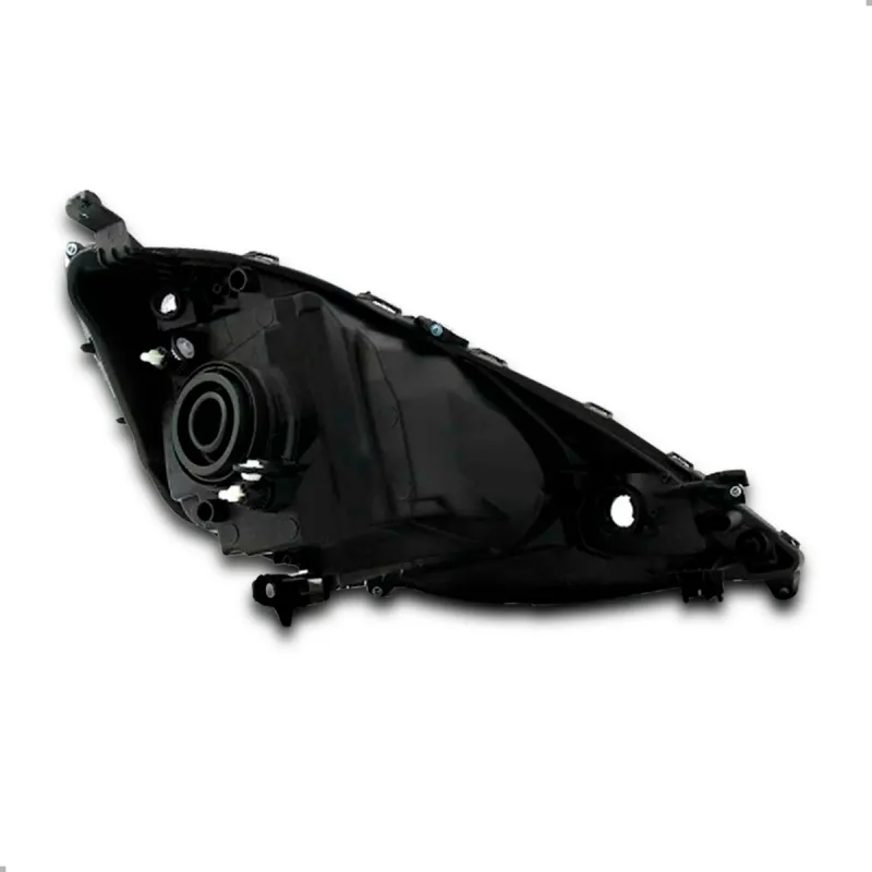 Farol Original Fit 2009 A 2012 Lado Esquerdo Mascara Cinza