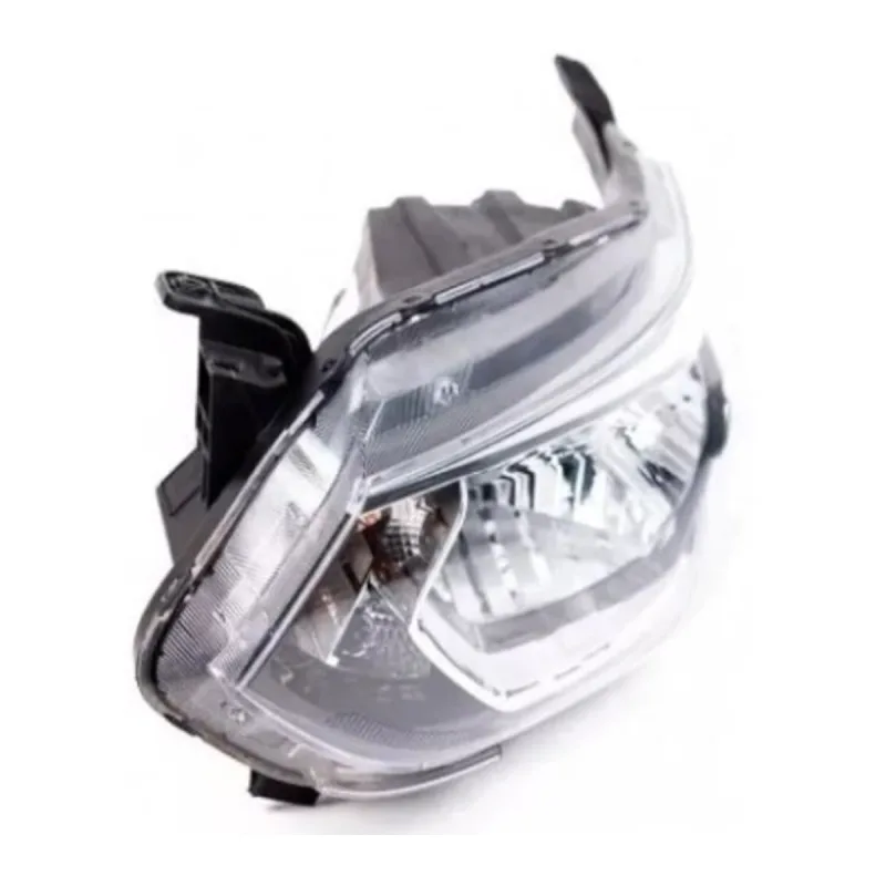 Farol Onix Hatch/plus 2020 A 2022 Lado Esquerdo Cromado Regulador Manual Sem Led (r31765)(c071592)
