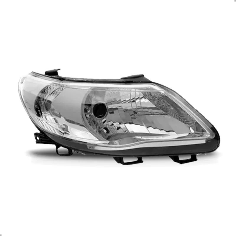 0160712 Farol Original Gol Saveiro Voyage G5 2009 A 2012 Lado Direito Foco Simples Cromado