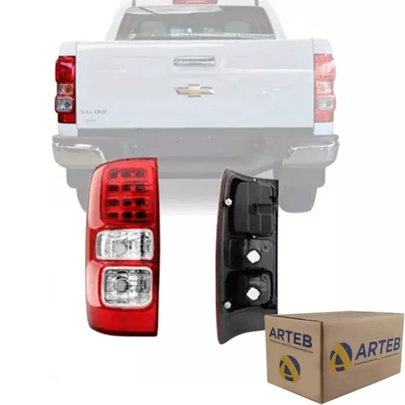 0460441 Lanterna Traseira Original S10 2013 A 2021 Lado Esquerdo Com Led