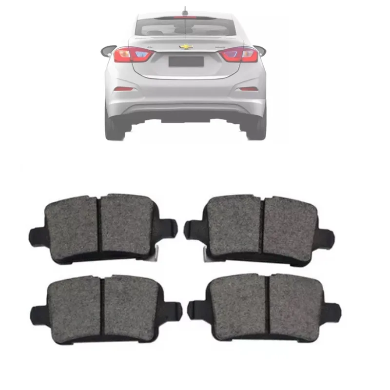 Pastilha Do Freio Traseira Cruze 1.4 2017 A 2022 Equinox 2.0 2018 A 2022