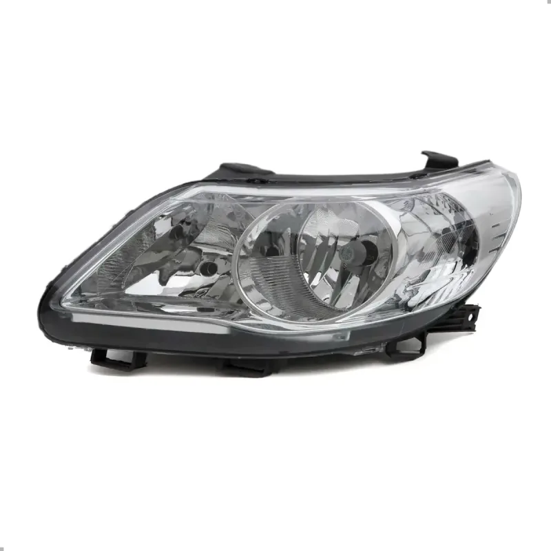 Farol Original Gol Saveiro Voyage G5 2009 A 2012 Lado Esquerdo Foco Duplo Cromado Cup. Tela