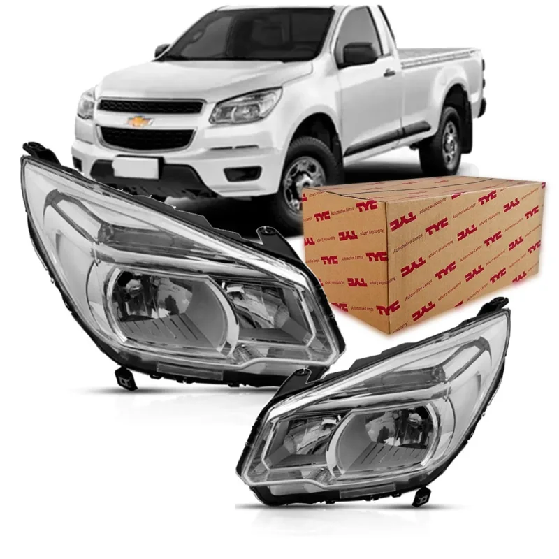 Farol S10 2017 A 2023 Lado Direito Sem Led Sem Reator (r27516)