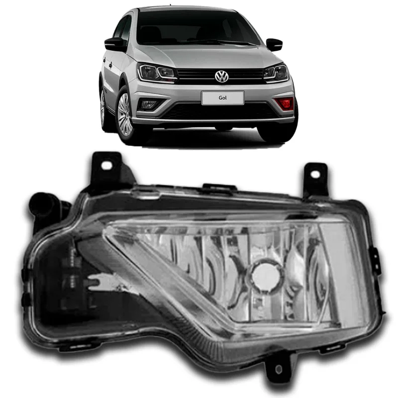 Farol Auxiliar De Milha Gol Voyage G8 2019 A 2022 Saveiro G7 2017 A 2022 Lado Esquerdo (r26647)
