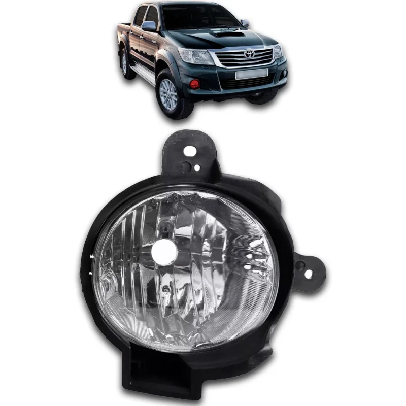 Farol Auxiliar De Milha Hilux Pickup 2012 A 2015 Lado Direito Com