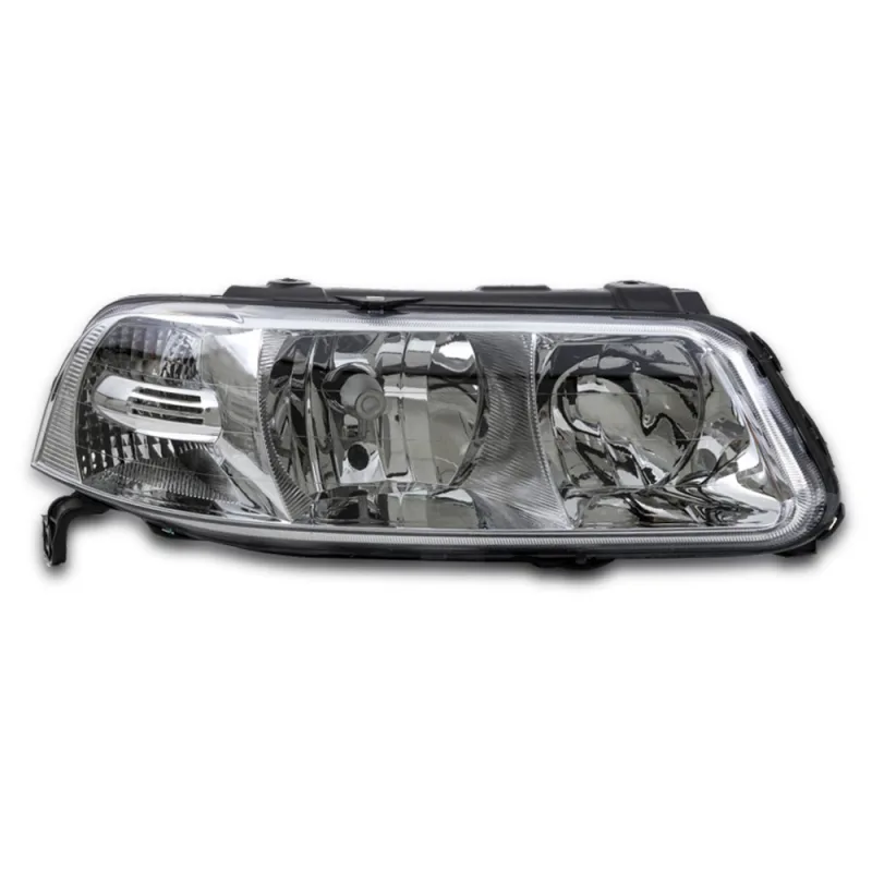 0160226 Farol Original Gol Parati Saveiro G3 2000 A 2005 Lado Direito Foco Duplo Cromado