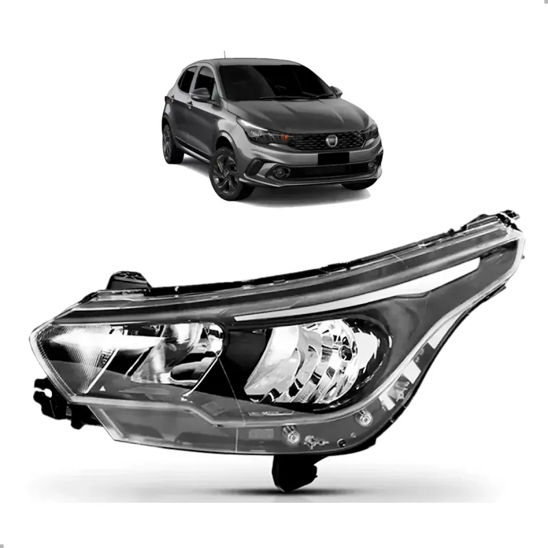 Farol Argo 2024 A 2025 Lado Esquerdo Sem Led