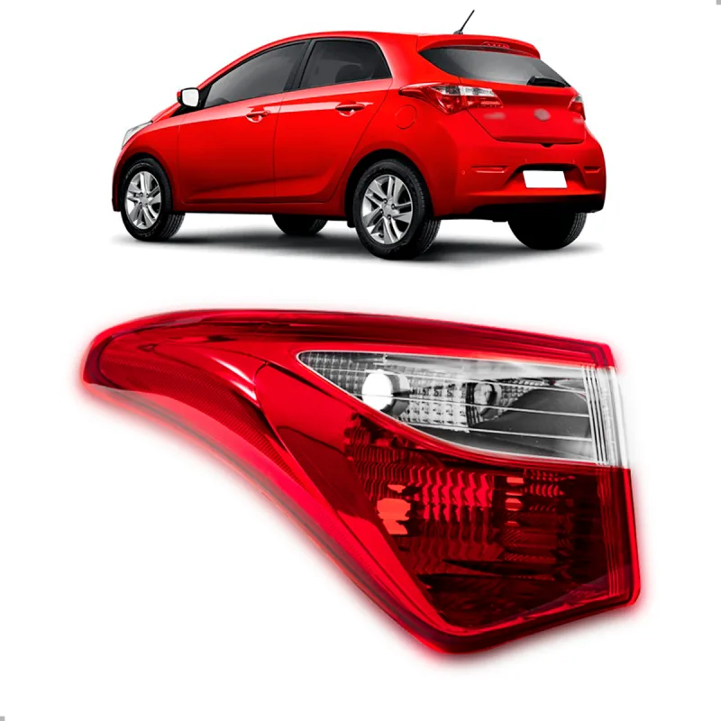 0460471 Lanterna Traseira Original Hb20 Hatch 2012 A 2019 Lado Esquerdo Canto