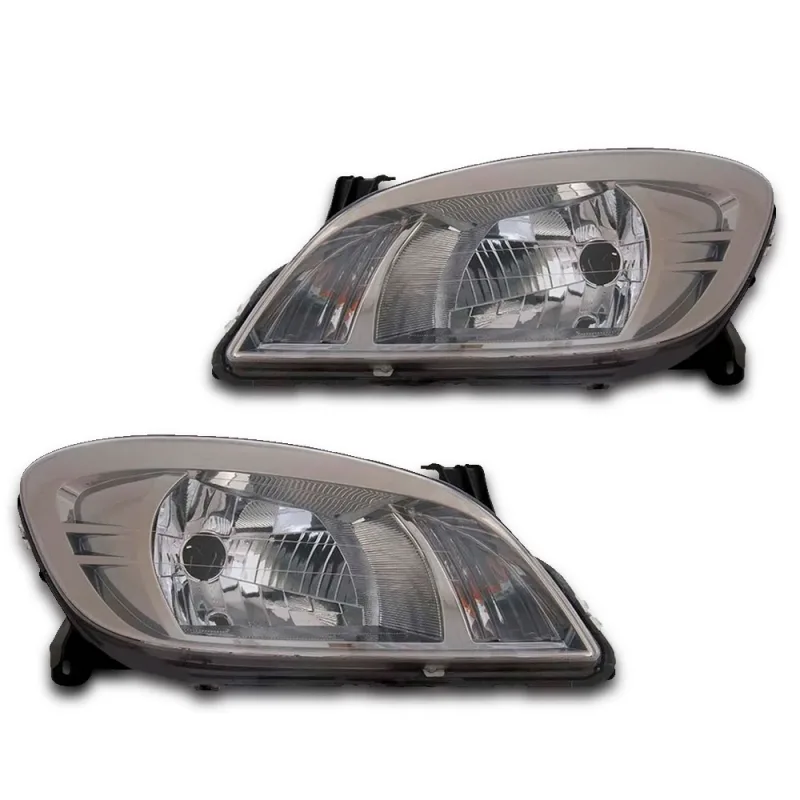 0160758 Farol Original Celta Prisma 2007 A 2012 Lado Direito Fume