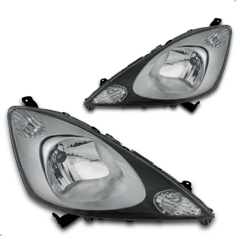 PAR FAROL NEW FIT 2009 2010 2011 2012 MASCARA CINZA ORIGINAL