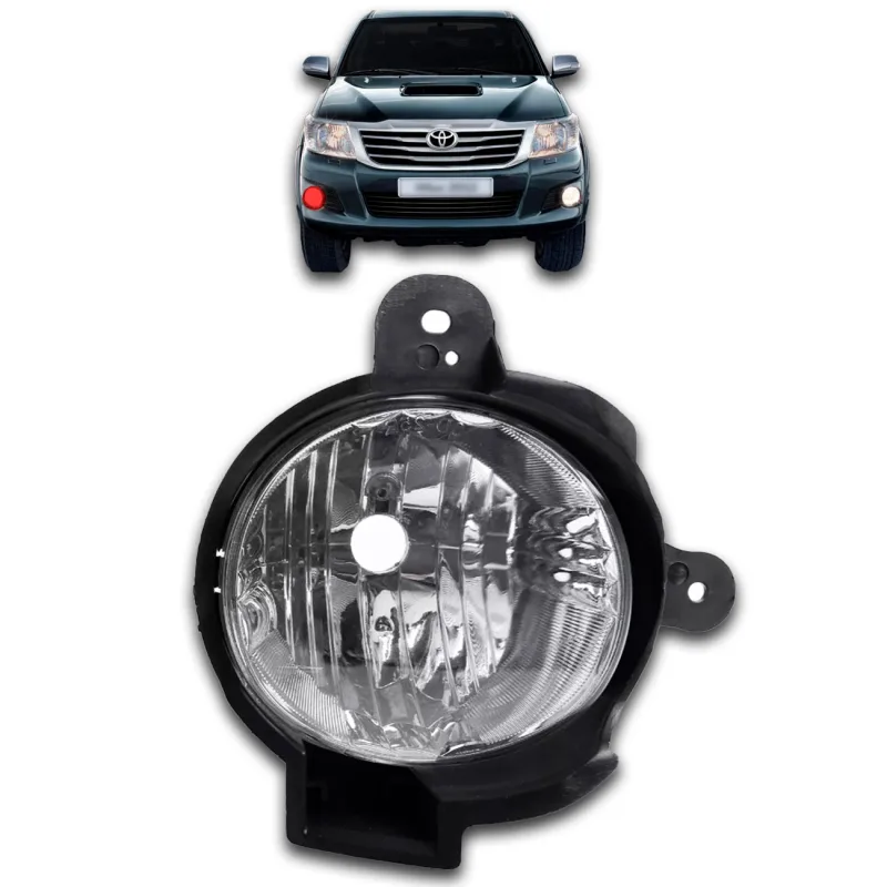 Farol Auxiliar De Milha Hilux Pickup 2012 A 2015 Lado Direito Com