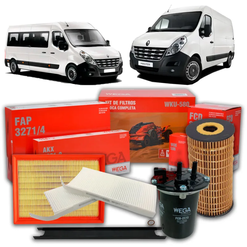 Kit Revisao Renault Master 2.3 2022 A 2024