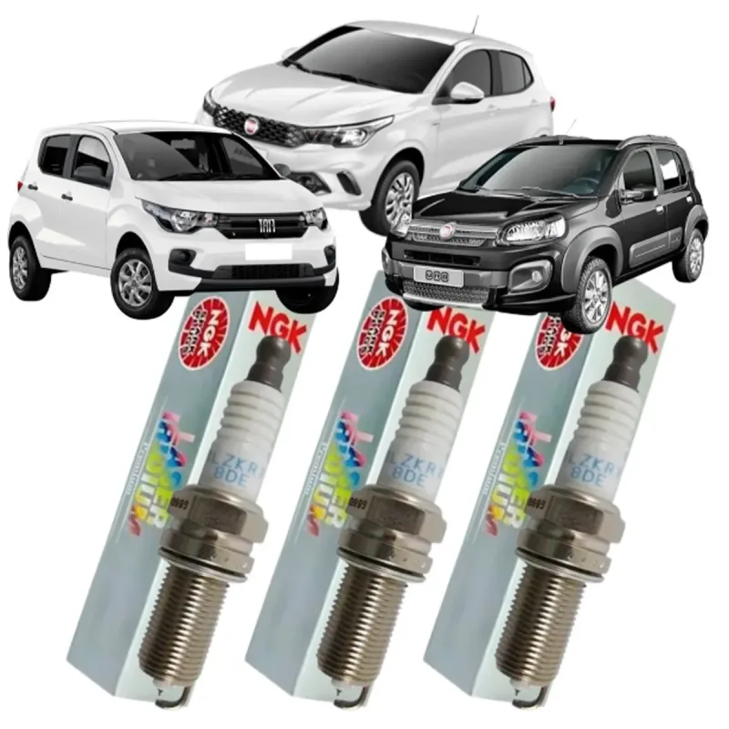 VELA IGNIçãO MOBI ARGO UNO 1.0 3 CILINDROS 2017 A 2023